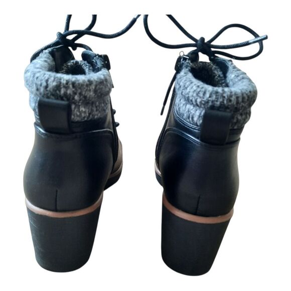 Soul Naturalizer Atlas Black Lace Up Boots - Picture 3 of 5